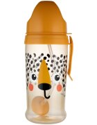 Canpol babies BabiesBoo Sport Cup športna steklenica s slamico z utežjo Gepard 1 kos