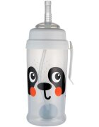 Canpol babies BabiesBoo Sport Cup športna steklenica s slamico z utežjo Panda 1 kos