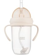 Canpol babies Cup skodelica z utežjo Nude 6m+ 1 kos