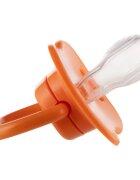 Canpol babies Cute Animals Soother 18m+ duda Orange 1 kos