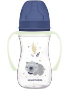 Canpol babies EasyStart Sleepy Koala 240 ml steklenička za dojenčke 3 m+ Blue 1 kos