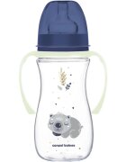 Canpol babies EasyStart Sleepy Koala 300 ml steklenička za dojenčke 12 m+ Blue 1 kos