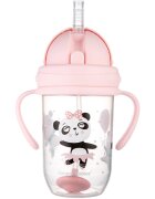 Canpol babies Exotic Animals Cup With Straw skodelica s slamico 1 kos