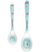 Canpol babies Exotic Animals Spoon žlička Turquoise 2 kos