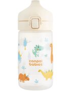 Canpol babies Junior Bottle steklenička za otroke Beige 1 kos