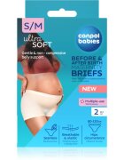 Canpol babies Maternity Briefs nosečniške in poporodne hlačke 2 v 1 velikost S/M 2 kos