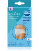 Canpol babies Maternity Briefs poporodne spodnjice velikost L 5 kos