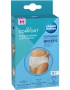 Canpol babies Maternity Briefs poporodne spodnjice velikost M 5 kos