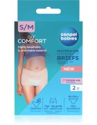 Canpol babies Maternity Briefs poporodne spodnjice velikost S/M 2 kos