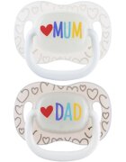 Canpol babies MUM&DAD duda 0-6 m 2 kos