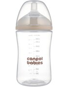Canpol babies Natural Shape antikolična steklenička 3m+ 1 kos