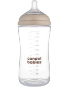 Canpol babies Natural Shape antikolična steklenička 6m+ 1 kos