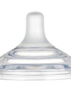 Canpol babies Natural Shape cucelj za stekleničko 0m+ 2 kos