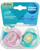 Canpol babies NIGHTGLOW Girl duda 0-6 m 2 kos