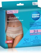Canpol babies Pants With Postpartum Pad poporodne spodnjice za enkratno uporabo 2v1 L/XL 5 kos