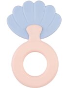 Canpol babies Pastels ropotuljica z grizljajočim delom darilni set 0m+