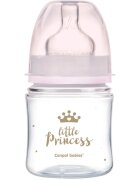 Canpol babies Royal Baby steklenička za dojenčke 0m+ Pink 1 kos