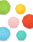 Canpol babies Sensory balls mehke senzorske kroglice 6 kos
