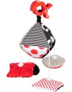 Canpol babies Sensory kontrastna viseča igrača z zapiralom 0m+ 1 kos