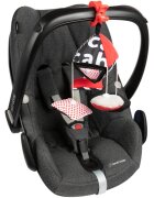 Canpol babies Sensory kontrastna viseča igrača z zapiralom 0m+ 1 kos