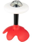 Canpol babies Sensory Rattle ropotuljica z grizljajočim delom Red 1 kos