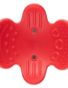 Canpol babies Sensory Rattle ropotuljica z grizljajočim delom Red 1 kos