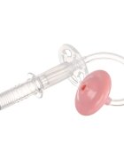Canpol babies Straw silikonska slamica z utežjo Pink 1 kos