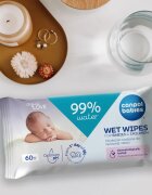 Canpol babies Wet Wipes 99% Water otroški nežni vlažni robčki 60 kos