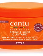 CANTU Shea Butter Custard gel za lase za obliko 354 ml