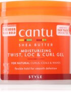 CANTU Shea Butter Moisturizing Twist Loc & Curl Gel stiling krema za obliko 370 g