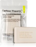 Carbon Theory Salicylic Acid & Shea Butter nežno čistilno milo s piling učinkom 100 g