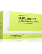 Carbon Theory Supa-Sheets XL Facial Cleansing Towels čistilni robčki za odstranjevanje ličil 50 kos