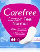 Carefree Cotton dnevni vložki 56 kos