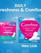 Carefree Cotton dnevni vložki 56 kos