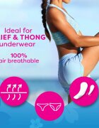 Carefree Cotton Flexiform dnevni vložki brez dodanih dišav 56 kos