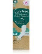 Carefree Organic Cotton Long dnevni vložki 24 kos