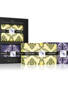 Castelbel Tile Cilantro & Lime + Rhubarb & Cassis trdo milo darilni set 2x200 g
