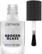 Catrice Broken Glass Effect Top Coat nadlak za nohte z bleščicami odtenek 050 Sparkling Reflection 10.5 ml