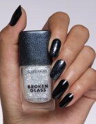 Catrice Broken Glass Effect Top Coat nadlak za nohte z bleščicami odtenek 050 Sparkling Reflection 10.5 ml