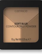 Catrice Soft Blur Contour Trio Powder paleta za konture obraza z mat učinkom odtenek C020 Neutral Harmony 10 g