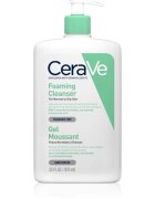 CeraVe Cleansers Foaming Cleanser čistilni penasti gel za normalno do mastno kožo 976 ml