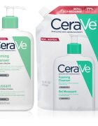 CeraVe Cleansers Foaming Cleanser set za normalno do mastno kožo