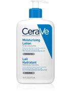 CeraVe Moisturizers Lotion vlažilno mleko za obraz in telo za suho do zelo suho kožo 473 ml