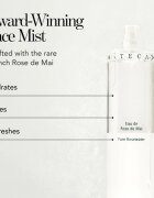 Chantecaille Pure Rosewater Travel Size vlažilno pomirjajoče in osvežilno pršilo 45 ml