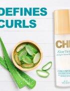 CHI Aloe Vera Moisturizing Curl Cream pršilo brez spiranja za valovite in kodraste lase 147 ml