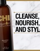 CHI Argan Oil Shampoo hranilni šampon za suhe in poškodovane lase 739 ml