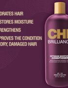 CHI Brilliance Optimum Moisture Conditioner vlažilni balzam za suhe in poškodovane lase 946 ml