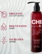 CHI Rose Hip Oil Shampoo šampon za barvane lase 739 ml