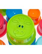 Chicco 2 in 1 Stacking Cups zložljivi lončki 9m+ 10 kos