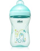 Chicco Advanced Cup 12m+ otroški lonček s slamico Teal 1 kos